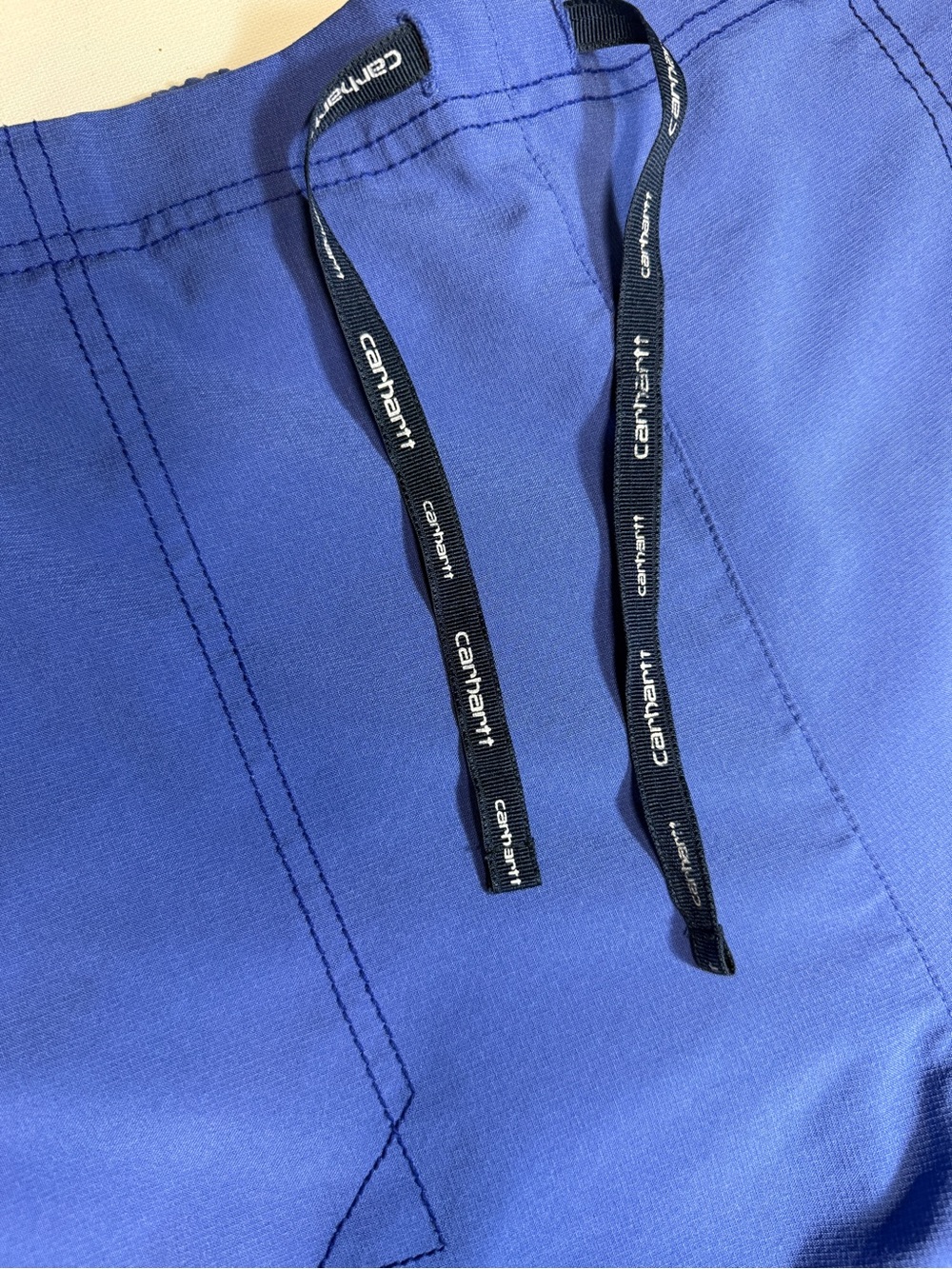 Carhartt Royal Blue Cargo Drawstring Nurse Pants - Picture 3 of 11